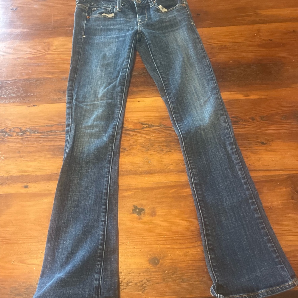 American eagle size 2 skinny kick boot jeans